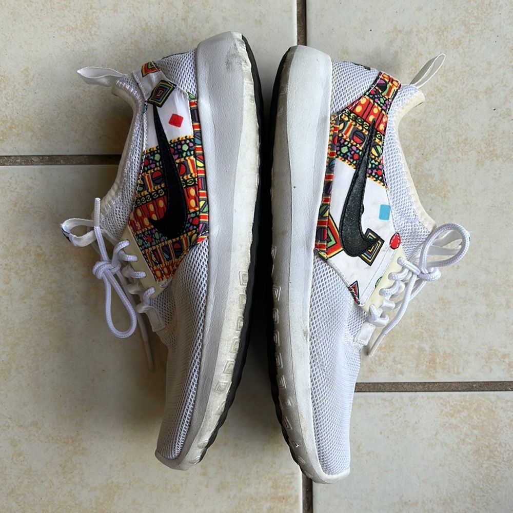White Nike sneakers